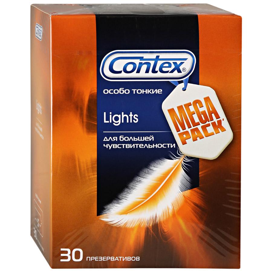 Презервативы особо тонкие Contex Lights №12  8111942/8100783 - Contex - Ультратонкие презервативы - Купить