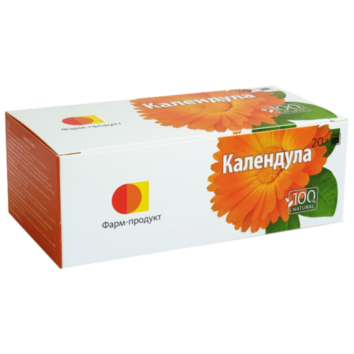 КАЛЕНДУЛЫ ЦВЕТКИ Ф/П 1,5Г №20 ФАРМ-ПРОДУКТ