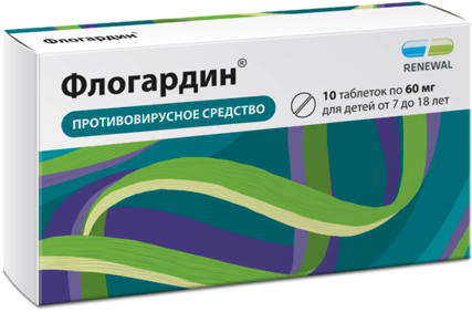 ФЛОГАРДИН ТАБЛ. П/ПЛЕН/ОБ. 60МГ №10