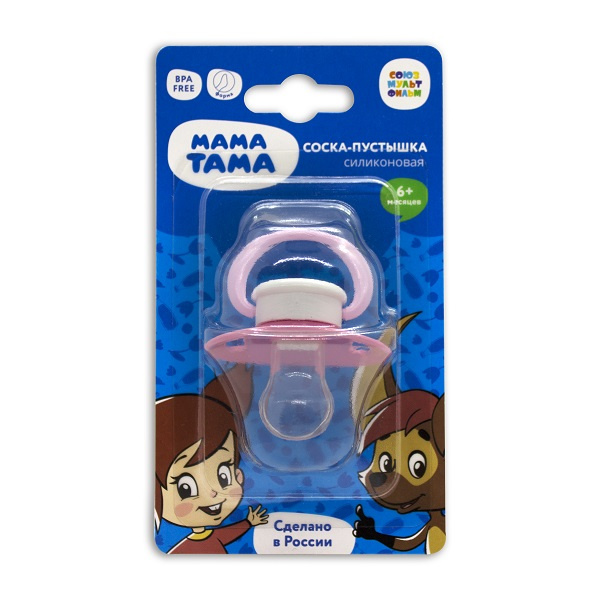 МАМА ТАМА ПУСТЫШКА СИЛИКОНОВАЯ АНАТОМИЧЕСКАЯ 