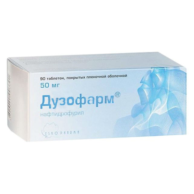 ДУЗОФАРМ ТАБЛ. П/ПЛЕН/ОБ. 50МГ №90