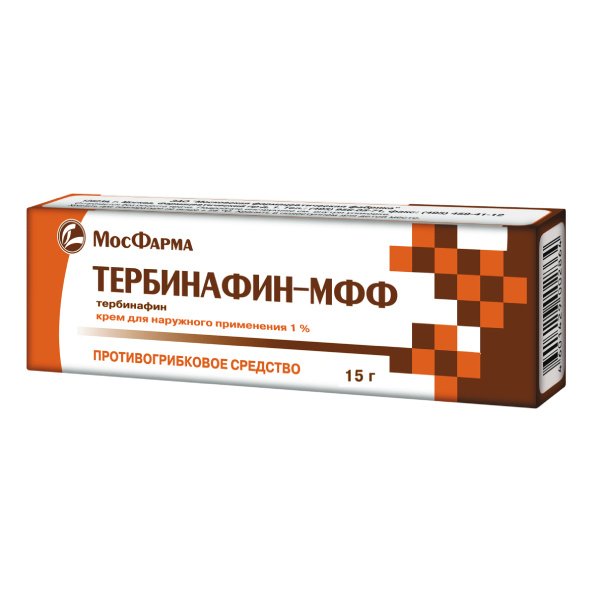 ТЕРБИНАФИН-МФФ КРЕМ Д/НАРУЖ. ПРИМ. 1% ТУБА 15Г