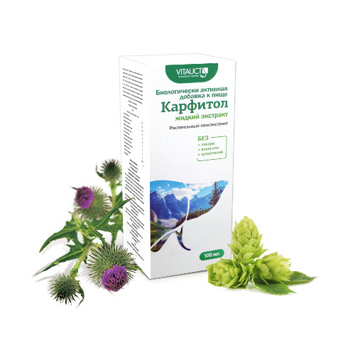 КАРФИТОЛ ЭКСТРАКТ ЖИДКИЙ ФЛ. 100МЛ