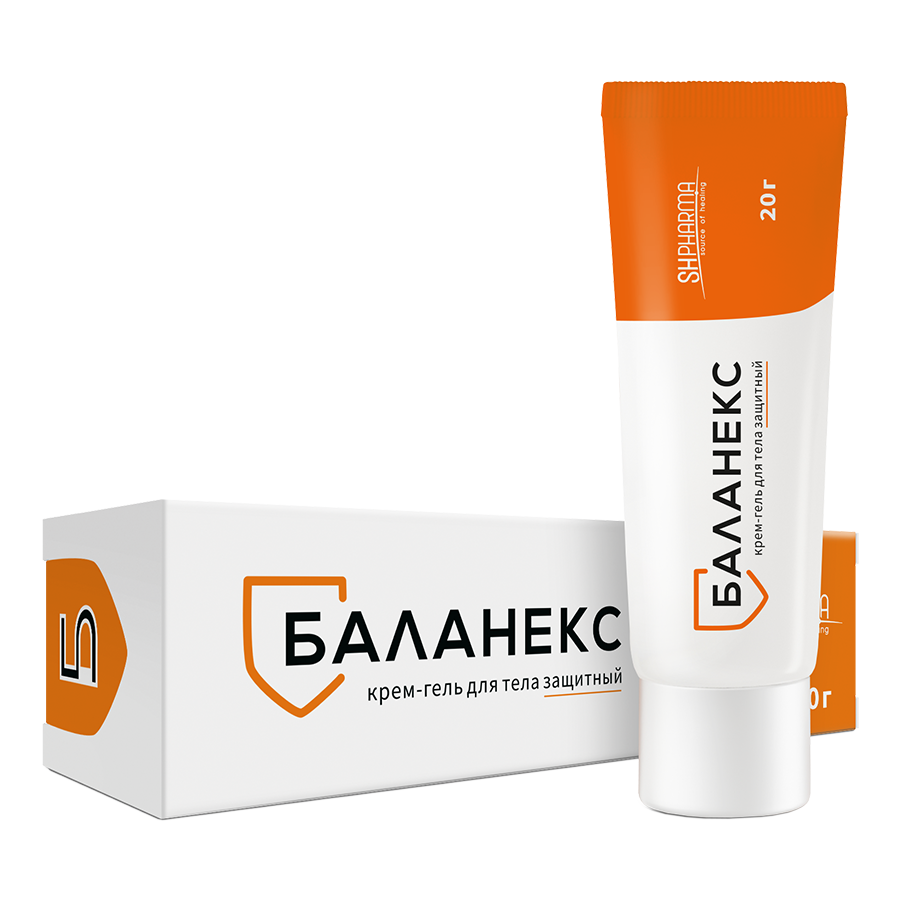 SH PHARMA БАЛАНЕКС КРЕМ-ГЕЛЬ ДЛЯ ТЕЛА ЗАЩИТНЫЙ 20Г
