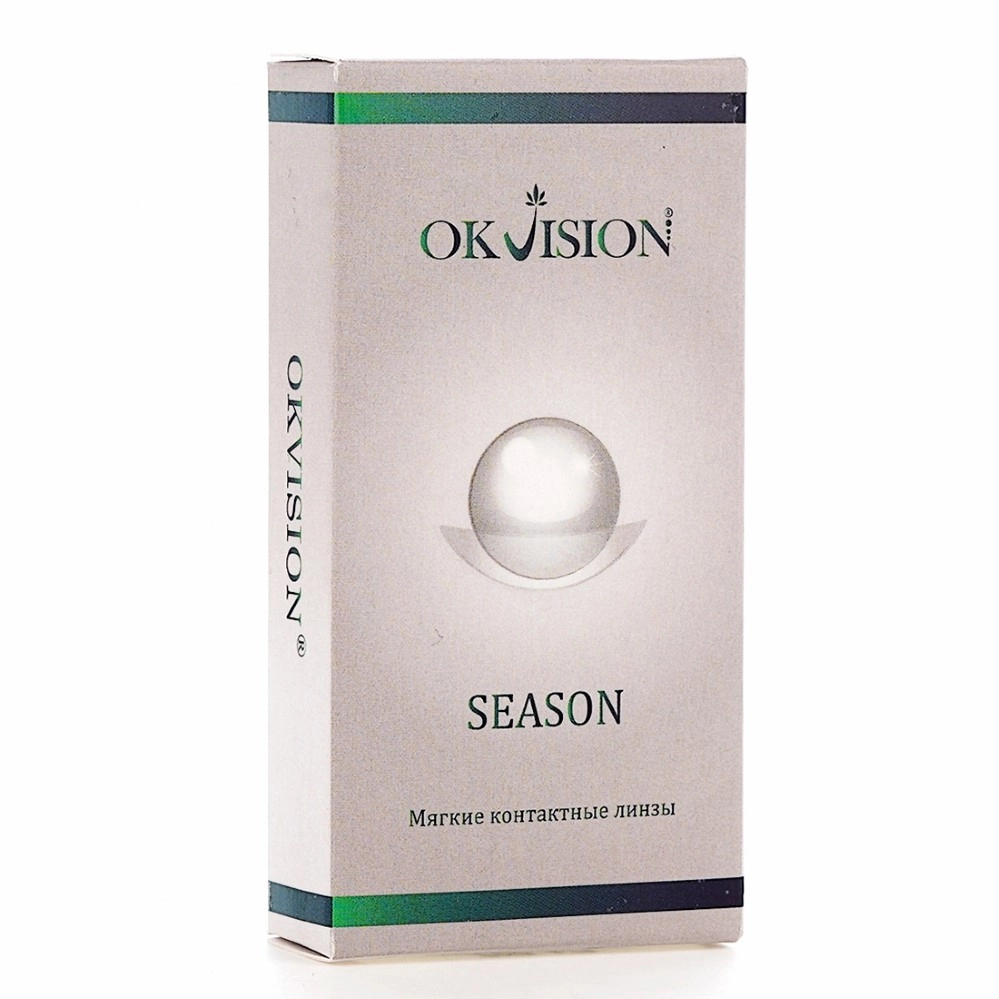OKVISION SEASON КОНТАКТНЫЕ ЛИНЗЫ ПЛАНОВОЙ ЗАМЕНЫ 8,6/14,0 /-2,00/ №2