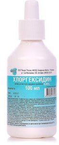 ХЛОРГЕКСИДИН Р-Р Д/МЕСТН. И НАРУЖ. ПРИМ. 0,05% ФЛ. 100МЛ ЛЕКАРЬ