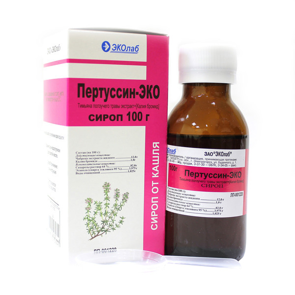 ПЕРТУССИН-ЭКО СИРОП ФЛ. 100Г