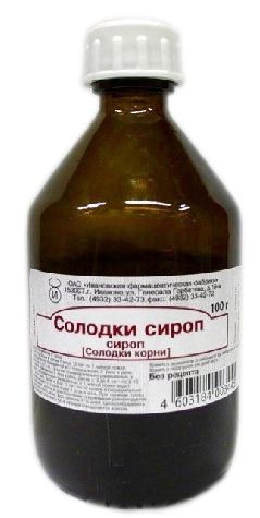 СОЛОДКИ СИРОП ФЛ. 100Г ИВАНОВСКАЯ ФФ