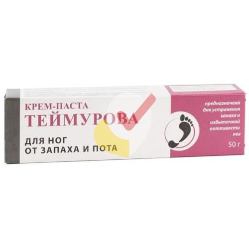 ТЕЙМУРОВА КРЕМ-ПАСТА ДЛЯ НАРУЖ. ПРИМ. ТУБА 50Г ЗЕЛЕНАЯ ДУБРАВА