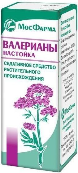 ВАЛЕРИАНЫ НАСТОЙКА ФЛ. 25МЛ МОСКОВСКАЯ ФФ