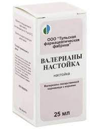 ВАЛЕРИАНЫ НАСТОЙКА ФЛ. 25МЛ ТУЛЬСКАЯ ФФ