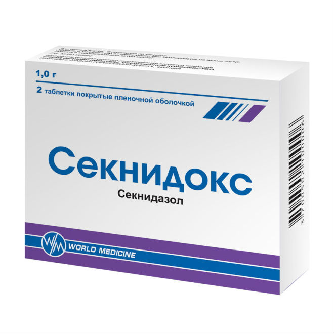 СЕКНИДОКС ТАБЛ. П/ПЛЕН/ОБ. 1Г №2