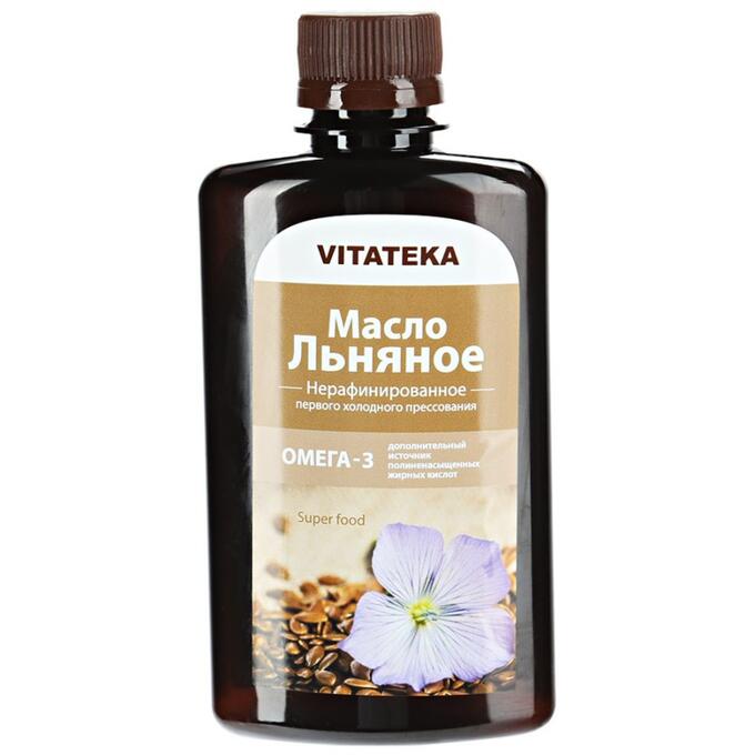 ВИТАТЕКА МАСЛО ЛЬНЯНОЕ ФЛ. 250МЛ