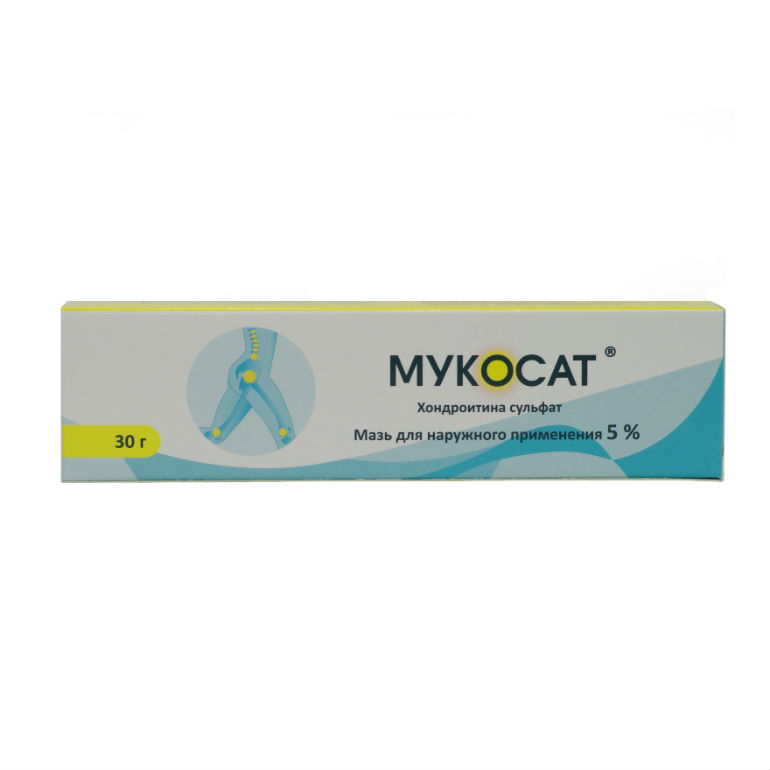МУКОСАТ МАЗЬ Д/НАРУЖ. ПРИМ. 5% ТУБА 30Г