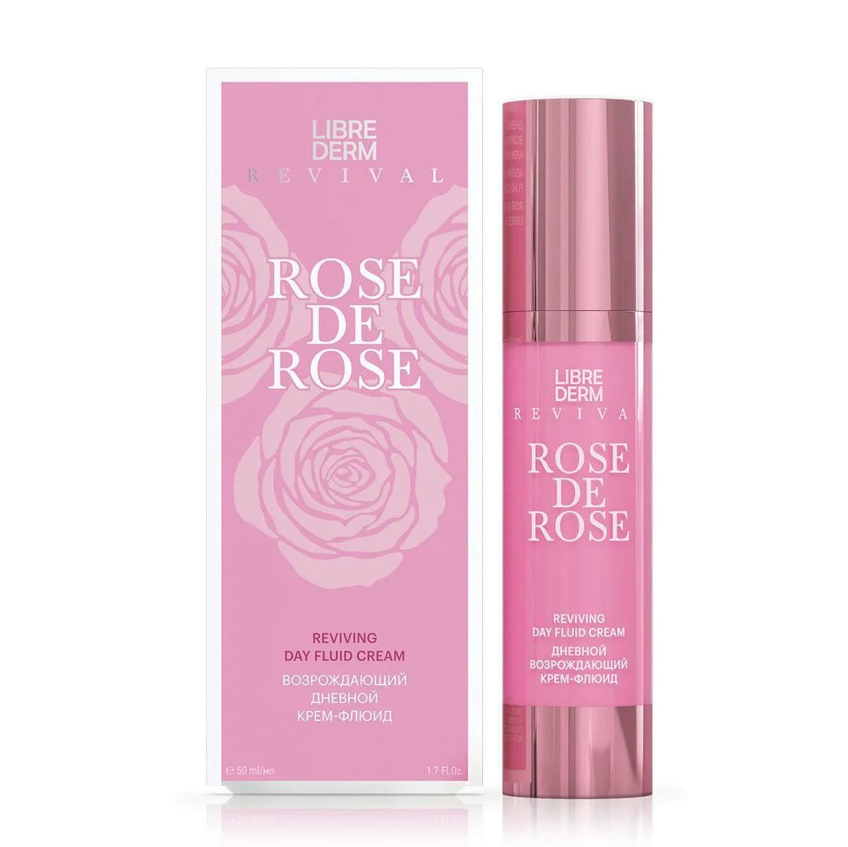 ЛИБРИДЕРМ ROSE DE ROSE КРЕМ-ФЛЮИД ДНЕВНОЙ ВОЗРОЖДАЮЩИЙ 50МЛ