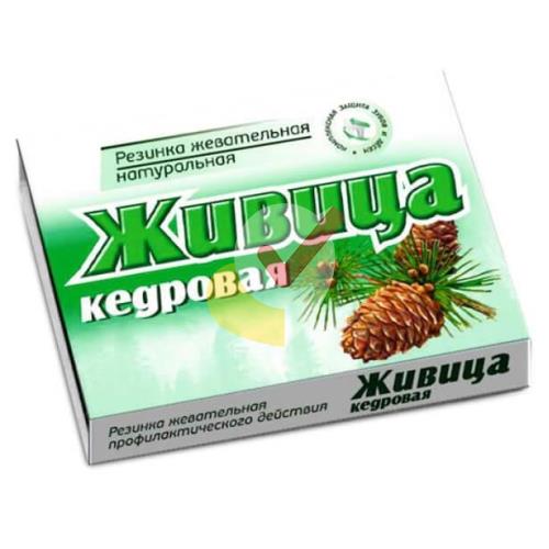 ЖИВИЦА СМОЛКА ЖЕВАТЕЛЬНАЯ ИЗ СМОЛЫ КЕДРА №5