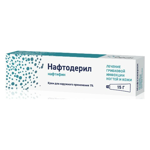 НАФТОДЕРИЛ КРЕМ Д/НАРУЖН. ПРИМ. 1% ТУБА 15Г