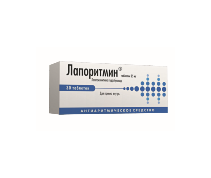 ЛАПОРИТМИН ТАБЛ. 25МГ №30