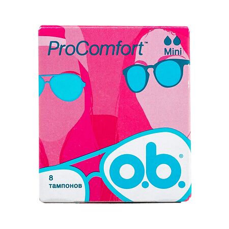 O.B. ТАМПОНЫ PROCOMFORT MINI №8