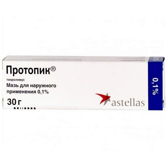 ПРОТОПИК МАЗЬ Д/НАРУЖ. ПРИМ. 0.1% ТУБА 30Г