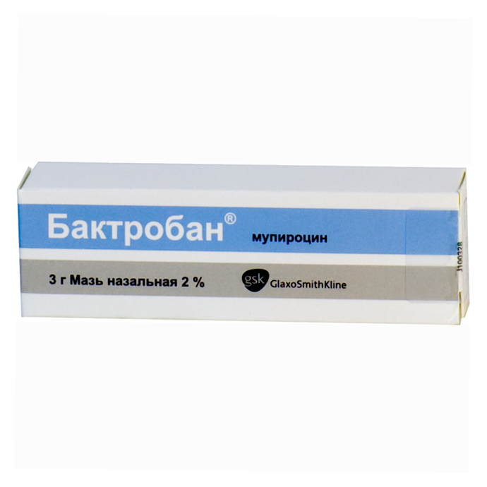 БАКТРОБАН МАЗЬ НАЗ. 2% ТУБА 3Г